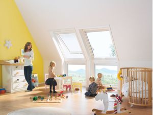 Kinderzimmer im Dachgeschoss